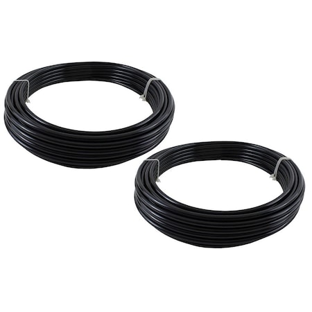 Mytee Products 3/4 inODx100 ft SAEJ844 Nylon Air Brake Tube DOT Approve Pneumatic Air Line Hose, 2PK MP-ABT-1932-01-T100x2