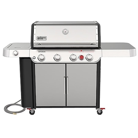 Weber GENESIS S435 Series Gas Grill, 48,000 Btu, Natural Gas, 4Burner, 646 sqin Primary Cooking Surface 38400001