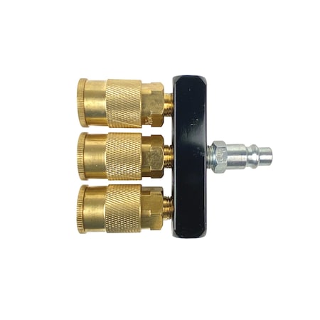 Primefit 3/8in 3-Way Flat Manifold/Splitter Assembly M3802-5