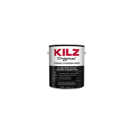 Kilz Oil Primer Original Interior/Exterior White Flat Oil-Based Alkyd 1 gal White 10081