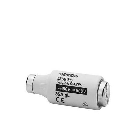 Siemens DIAZED FUSE LINK35 AMP660VAC600VDC 5SD8035