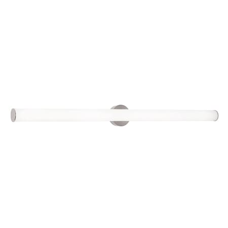 Afx Leia 48in. LED Vanity, 120-277V, 5 CCT, Satin Nickel LIAV4804LAJUDSN