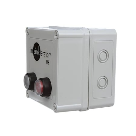 In-Sink-Erator Switch Assembly, Manual Start/Stop, 1PH, 120V, 60HZ, 18A, MS-7 15260