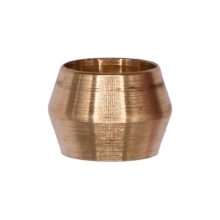 Auveco Brass Compression Sleeves Ferrules 1/4, 25PK 103