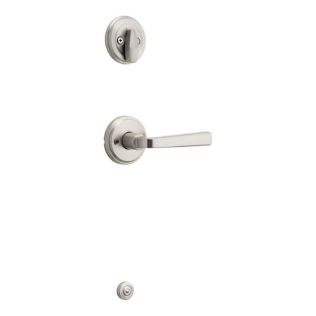 Kwikset Trafford Lever Interior Single Cylinder Handleset Trim for Both 800 and 687 Series 966TDL-15.UNIV