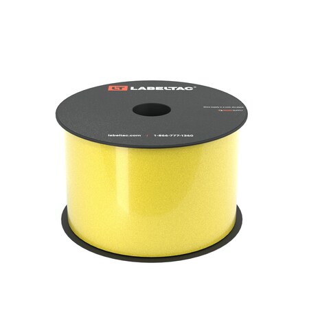 Labeltac Safety Grade Reflective Label Supply 3in x 75ft LT4/LTPX, Yellow LT301SGRF