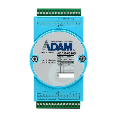Advantech OPC UA and Security Remote I/O_PhotoMos Relay ADAM-6360D-A1