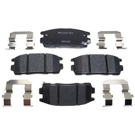 Rm Brakes 2012-2014 Chevrolet Captiva Sport Brake Pad Set R53-MGD1275CH