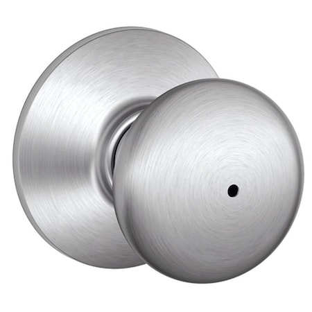 Schlage Plymouth Series Privacy Door Knob, Satin Chrome F40CSVPLY626