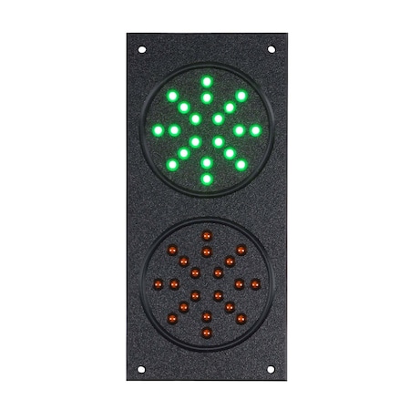 Ideal Warehouse Innovations Exterior Traffic Lights, Plastic, Black 60-5411-U