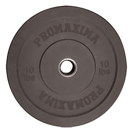 Promaxima Black Bumper Plate, 10lb BUMHI-10