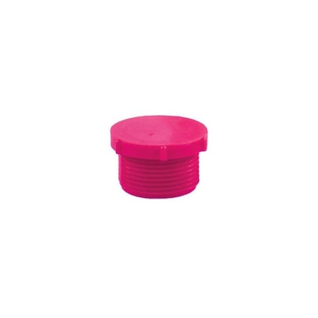 Ty-Flot FME Plug PDE 4, 1/4", Pink, PK100 SWGTP4PK