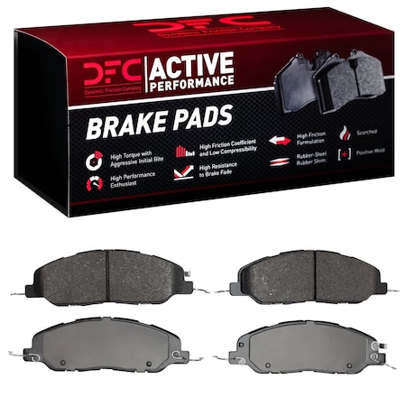 Dfc Active Performance, Disc Brake Pad Set,  1115-1463-00