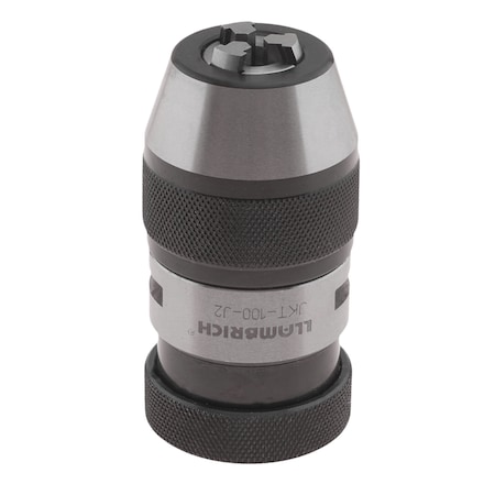 Llambrich Usa Keyless High Torque Drill Chuck 0.394" Cap., 2JT Mount Size, Steel JKT-100 J-2