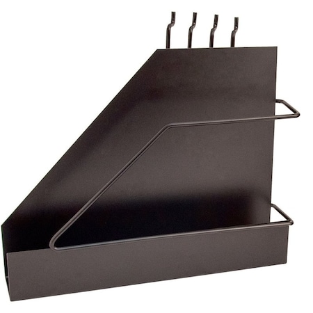 Vulcan Wheel Rack, Left Side, Solid Metal, Black, Black Matte AP0004RABK