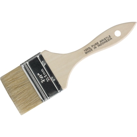 Unbranded 2-1/2'' Flat Chip Natural Bristle Paint Brush CB-25