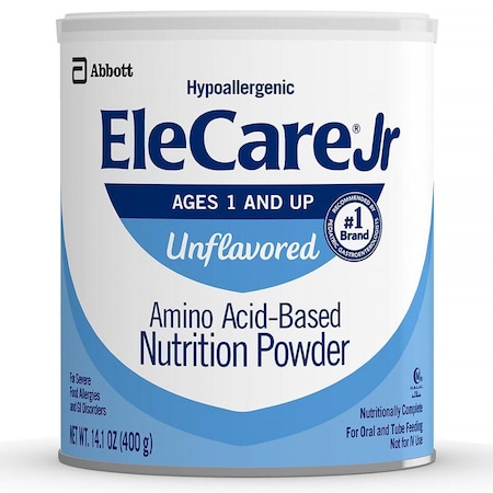 Elecare Jr Amino Acid-Based Nutrition Powder, 14.1-ounce can, 6PK 55253