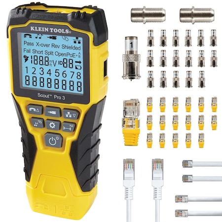 Klein Tools Scout Pro 3 Tester with Locator Remote Kit VDV501-852