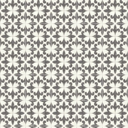 Chesapeake Remy Black Fleur Tile Wallpaper 4072-70032