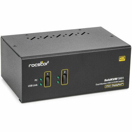 Rocstor SOLIDKVM SK01 2-PORT 4 Y10P011-B1