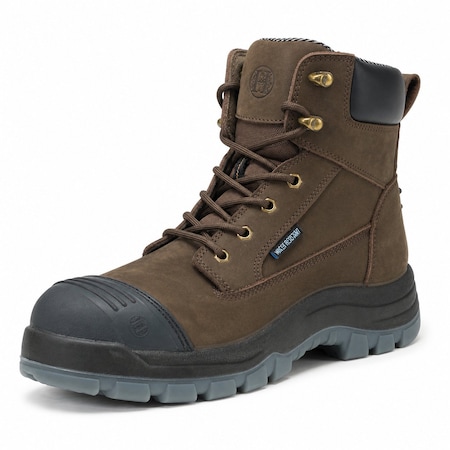 Handpoint Mens 6 in Composite Toe Work Boots-EH Safety Boots, KEVLAR Puncture Resistant, 13 81N02-EE-13