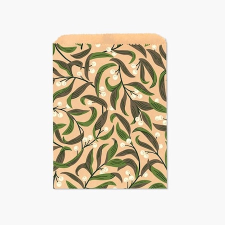 Nashville Wraps White Berries Paper Merchandise Bags, 8.5x11, 100PK MB2WBM