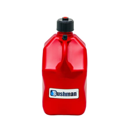 Bushman U-Jug Multi-Purpose 5.5 Gallon Utility Storage Jug - Red - 4 Pack UJUG-RED-4PK