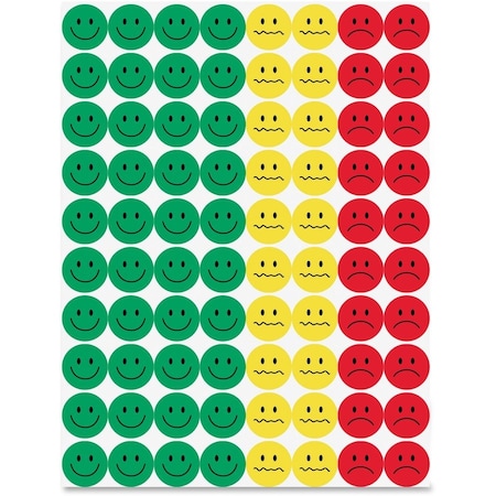 Hygloss Products Behavior Stickers, 0.5in, PK3600 41225