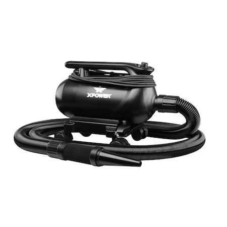 Xpower Professional Car Dryer Blower with Mobile Dock with Caster Wheels A-16