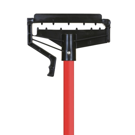 Bsl Mopstick with Fiberglass Handle 60in x 1in - Red, PK12 3512