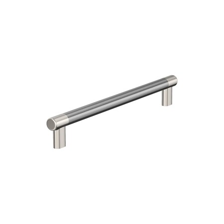 Amerock Esquire 12 inch 305mm Center-to-Center Polished Nickel/Stainless Steel Appliance Pull BP54040PNSS