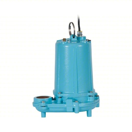 Little Giant Pump EffluentPump, 30ft, 3.1A, 1hp, 460VAC WS100HM-34