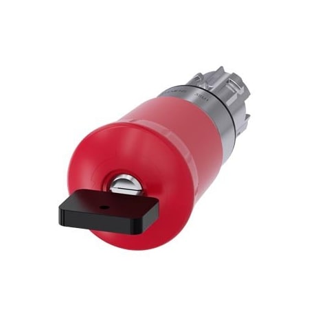 Siemens EMERGENCY-STOP mushroom pushbutton 22 mm 3SU1050-1HV20-0AA0