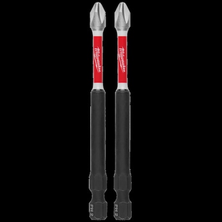 Milwaukee Tool Shockwave 3-1/2" PH2 Impact Bit 2PK 48-32-4662