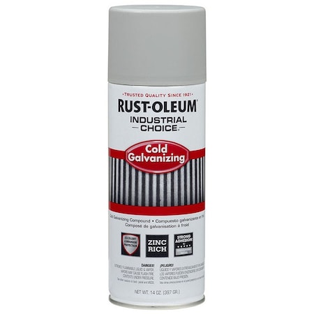 Industrial Choice 14 Oz Rust-Oleum Brands Galvanizing Cold Galvanizing Compound 1685830