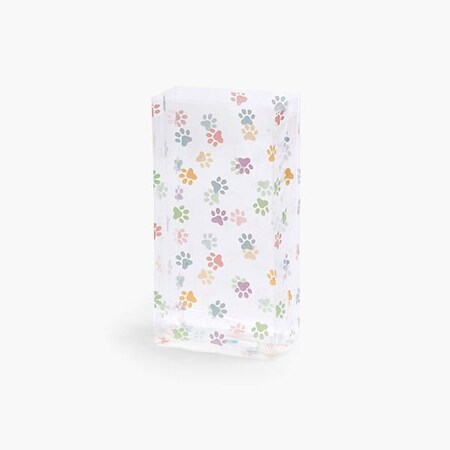 Nashville Wraps Colored Paws Cello Bags, 3.5x2x7.75, 100PK C1BCPS