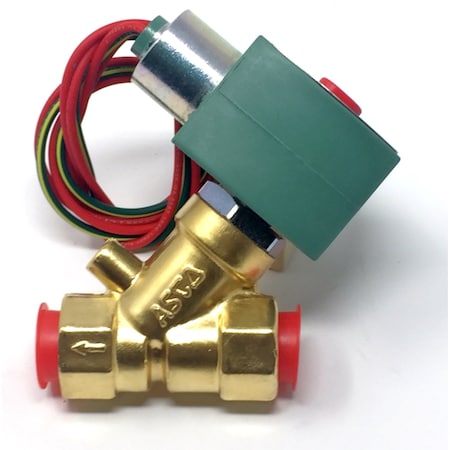 Asco 1/2in 120V Air/Water 5# Min 125# Max 8210G015 120/60 110/50