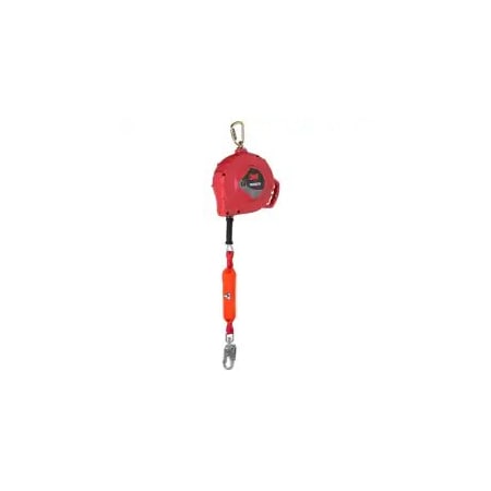 3M PROTECTA(R) Self Retracting Lifeline, 50 ft. Length, Swivel Snap Hook, Steel, 1 Leg(s) 3590048