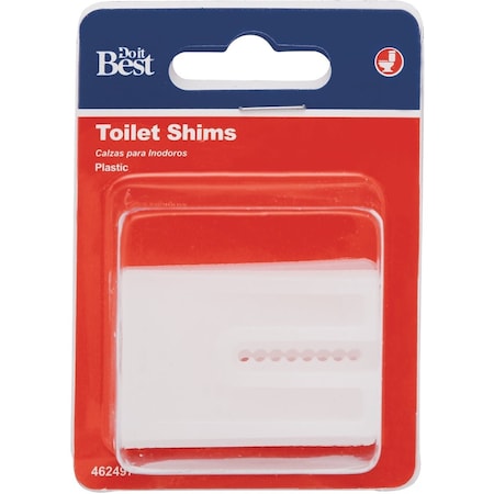 Do It Best Plastic Toilet Shim, 4PK DIB836-49