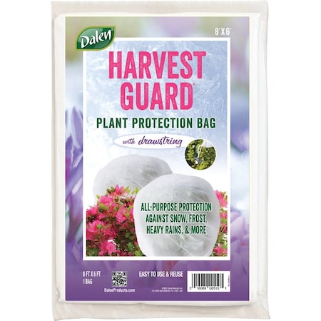 Gardeneer Harvest-Guard 8 Ft. L. x 6 Ft. W. Spun Bond Plant Protector SPB5-6