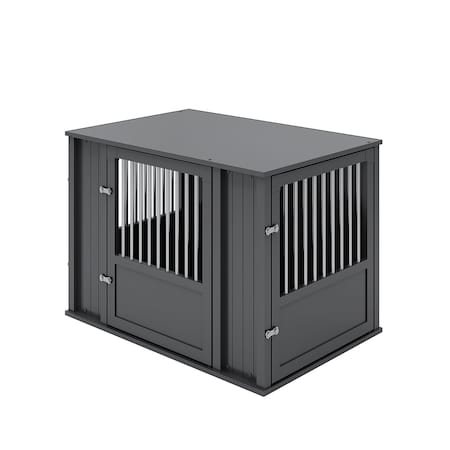 New Age Pet Flexidoor Pet Crate, Black, L EHDFX62-02L