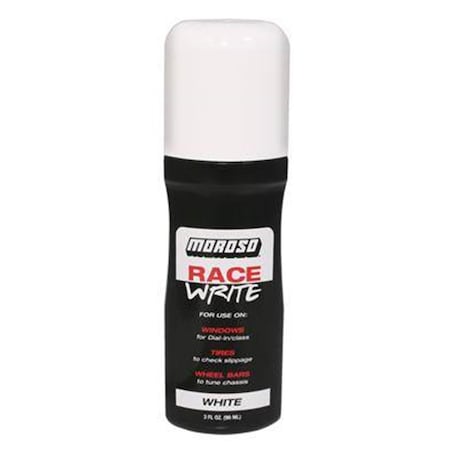 Moroso 35581 Race Write Dialin Indicator White 3 oz MOR35581