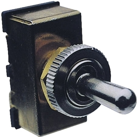 Calterm Toggle Switch, 20 A, 12 V, Screw Terminal, Brass Housing Material, Tan 45100