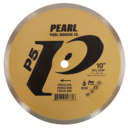 Pearl P5 Porcelain Blade 10in x .060 x 5/8in DTL10HP