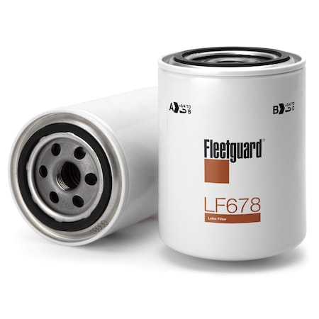 Fleetguard Oil Filter Cellulose Spin On LF678