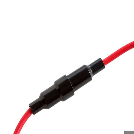 Optifuse In-Line Holder for 5x20mm, 16AWG 15A LPC-02B-16R
