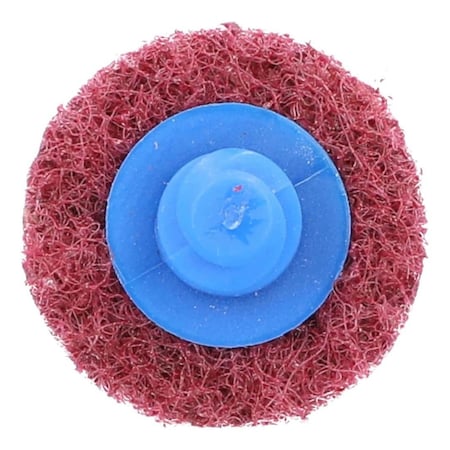 Norton Co Quick-Change Disc: TR (Type III), 1" Dia, Aluminum Oxide, Non-Woven 66623335422