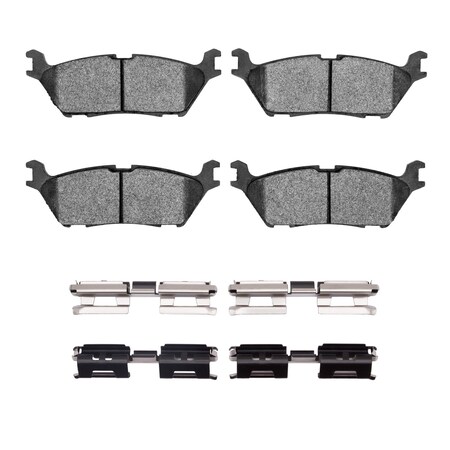 Dfc Police Pads, Disc Brake Pad Set,  1911-1790-01