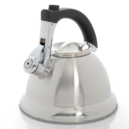 Mr Coffee Collinsbrook 2.4 Quart Stainless Steel Whistling Tea Kettle 98239.01
