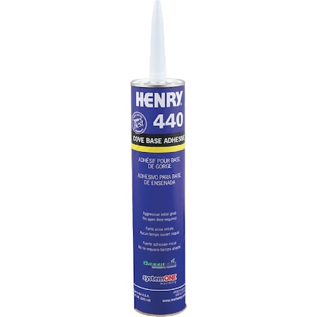 Ww Henry Henry Cove Base Adhesive 11 Oz. 12105